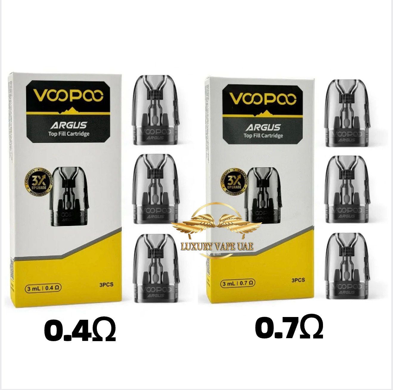 Argus Top Fill Cartridge| Pod Cartridge Dubai|  Vape Shop Dubai| Vape Accories