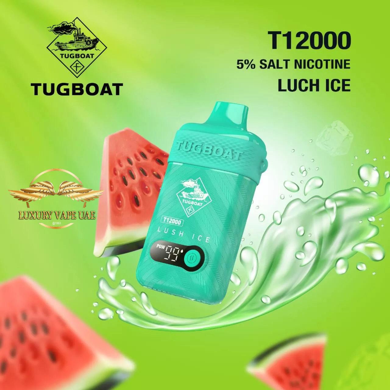 LUSH ICE BY TUGBOAT T12000 PUFFS - IN DUBAI|