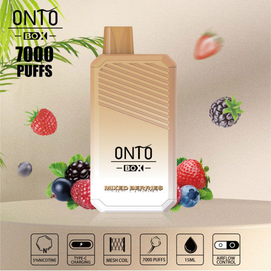 BUY ONTO BOX 7000 PUFFS DISPOSABLE VAPE IN DUBAI