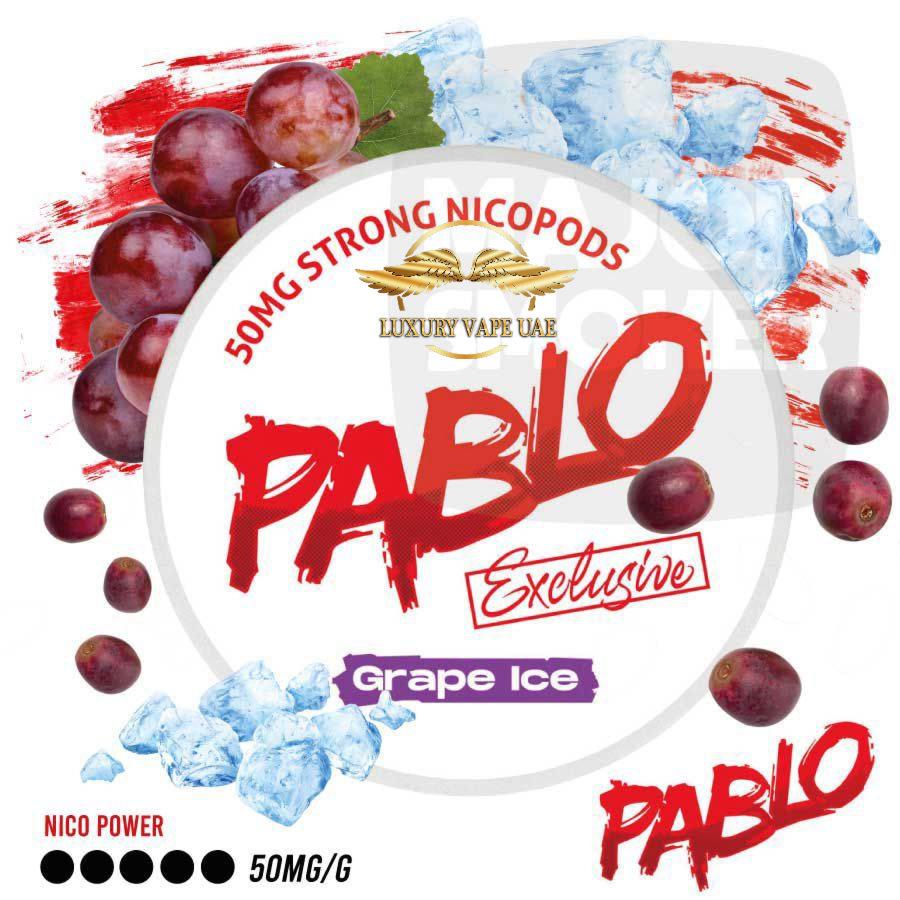 Pablo Grape Ice Nicotine Snus Pouches In Dubai|