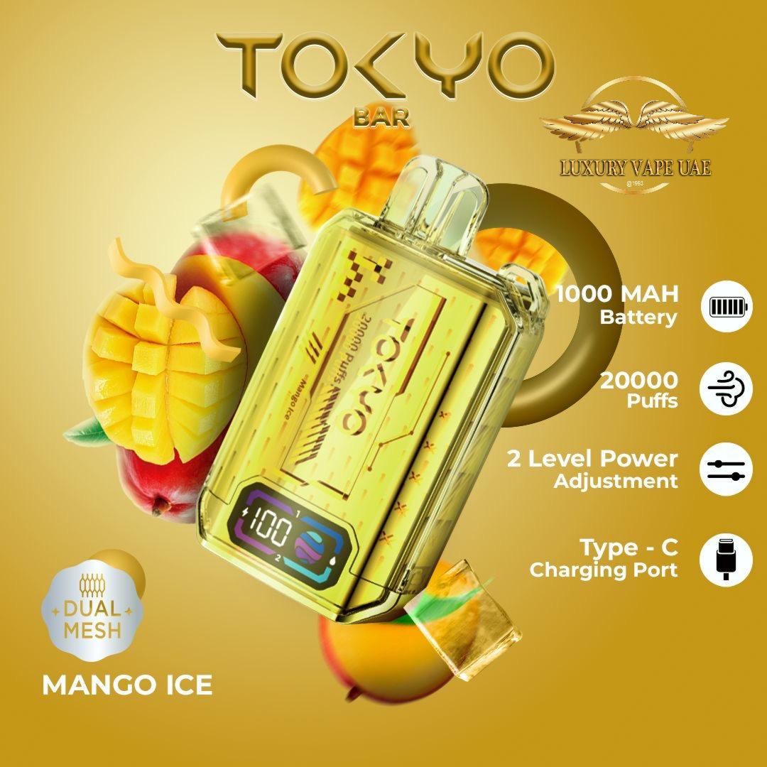 TOKYO Bar 20000 Puffs Disposable Vape by Tokyo E-Liquid Brand|