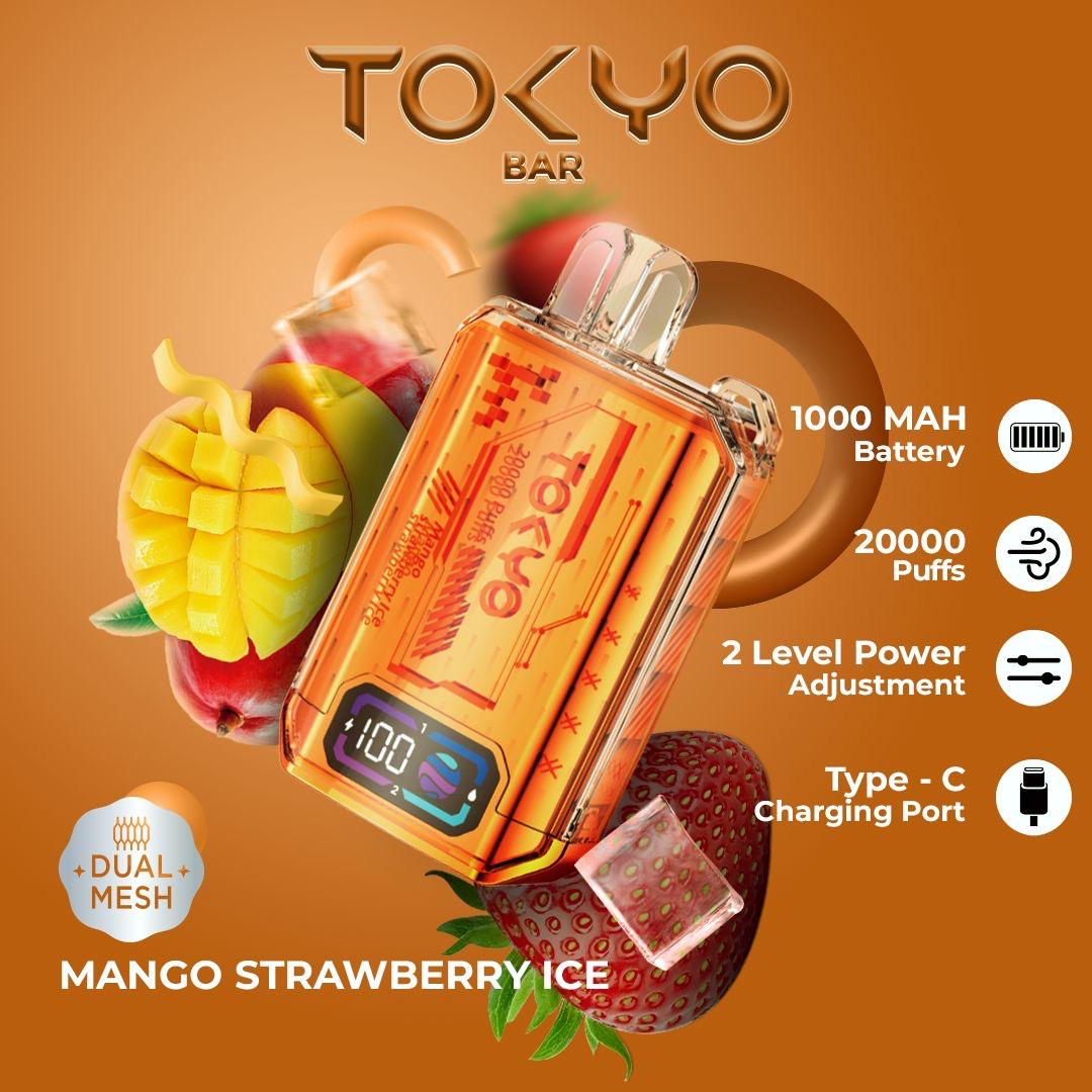 TOKYO Bar 20000 Puffs Disposable Vape by Tokyo E-Liquid Brand|