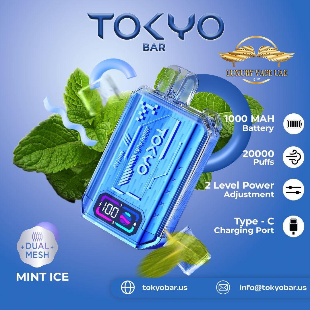 TOKYO Bar Mint Ice 20000 Puffs Disposable Vape In Dubai
