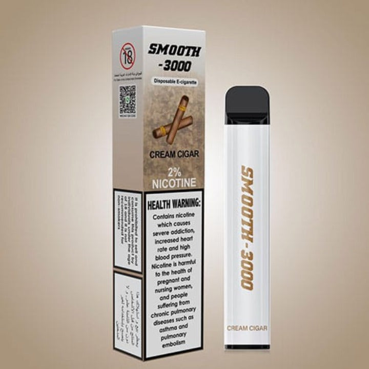 SMOOTH 3000 PUFFS 20MG DISPOSABLE VAPE