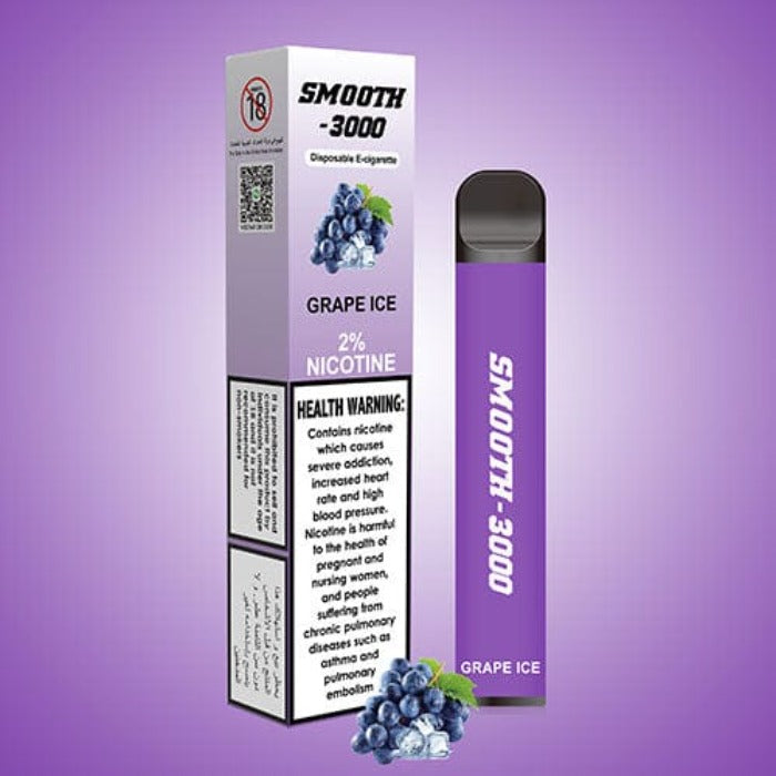 SMOOTH 3000 PUFFS 20MG DISPOSABLE VAPE