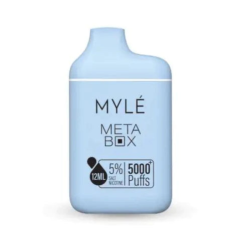 NEW MYLE META BOX 5000 PUFFS