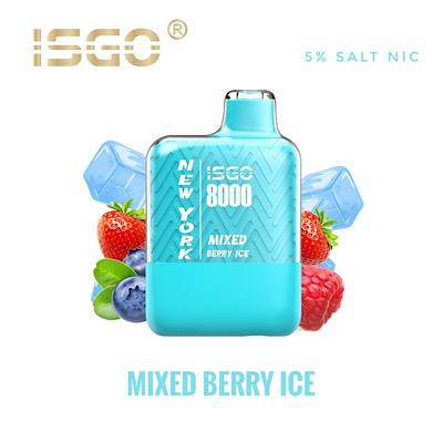 ISGO NEW YORK 8000 PUFFS DISPOSABLE VAPE
