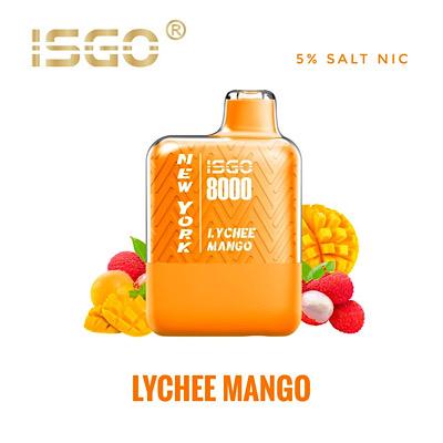 ISGO NEW YORK 8000 PUFFS DISPOSABLE VAPE