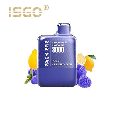 ISGO NEW YORK 8000 PUFFS DISPOSABLE VAPE