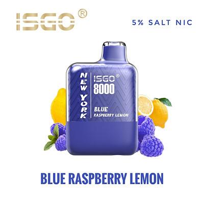 ISGO NEW YORK 8000 PUFFS DISPOSABLE VAPE