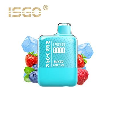ISGO NEW YORK 8000 PUFFS DISPOSABLE VAPE