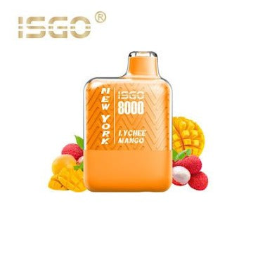 ISGO NEW YORK 8000 PUFFS DISPOSABLE VAPE