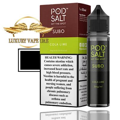 POD SALT SUBO COLA LIME E-LIQUID 50ML/3MG