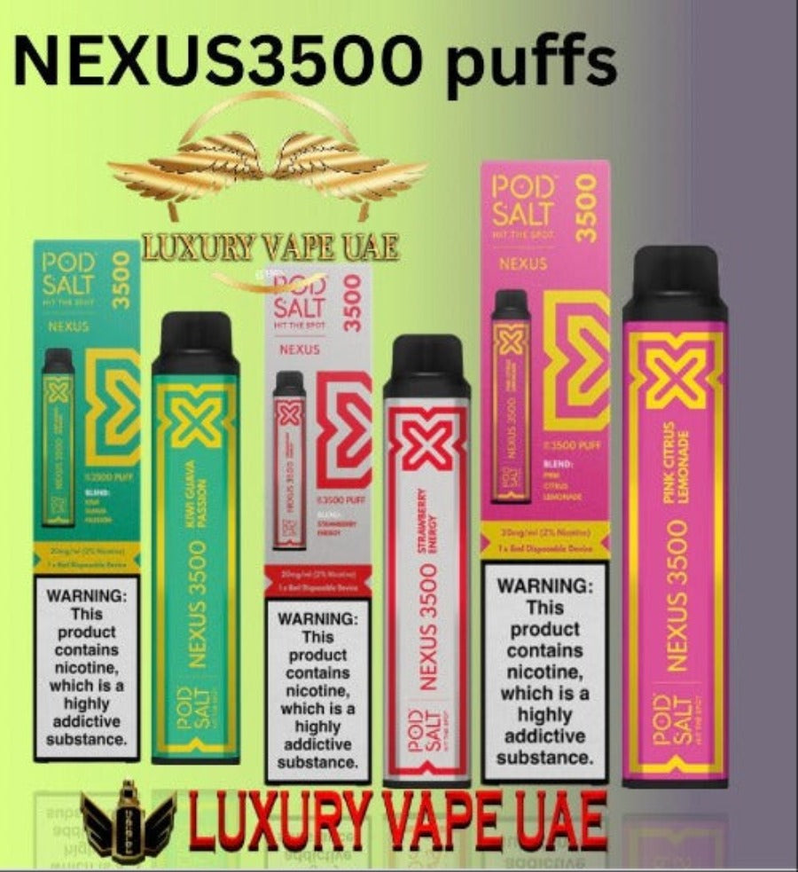 NEXUS 3500 PUFFS DISPOSABLE VAPE 20MG