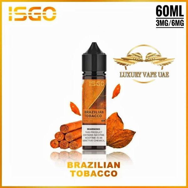 BRAZILIAN TOBACCO BY ISGO E-LIQUID 60ML