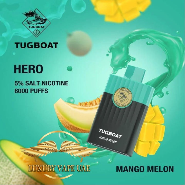 TUGBOAT HERO 8000 PUFFS DISPOSABLE