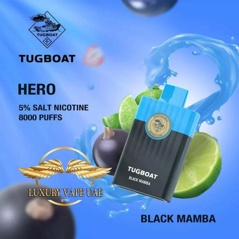 TUGBOAT HERO 8000 PUFFS DISPOSABLE
