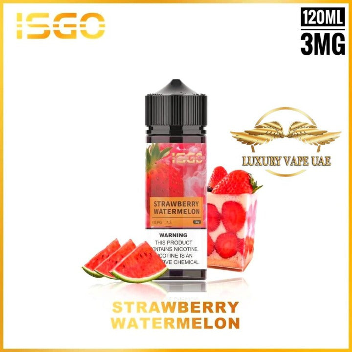 STRAWBERRY WATERMELON BY ISGO E-LIQUID 120ML