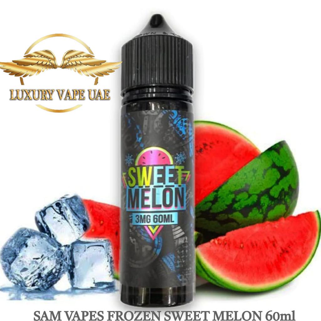 SAM VAPES FROZEN SWEET MELON E-JUICE 60ML