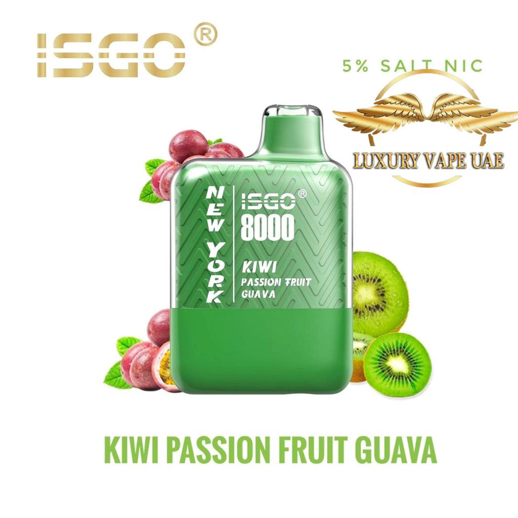 ISGO NEW YORK 8000 PUFFS DISPOSABLE VAPE