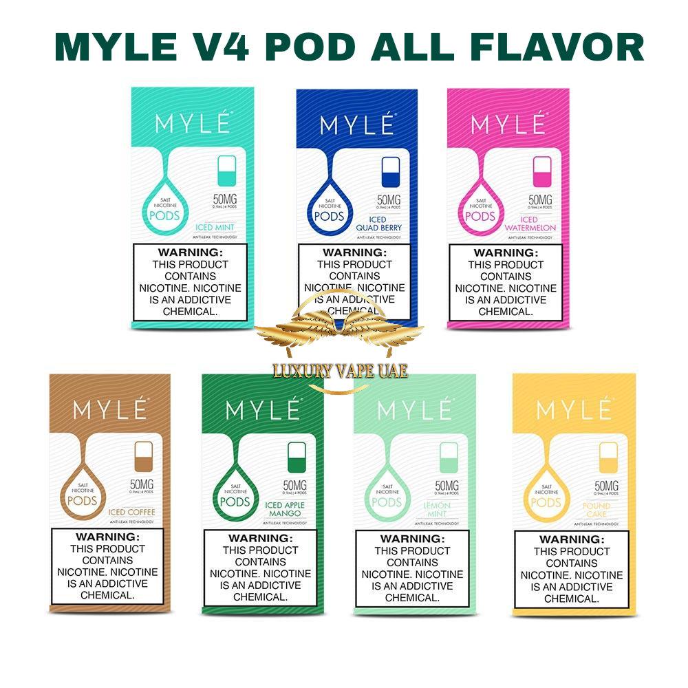 MYLE V4 PODS ALL FLAVOR