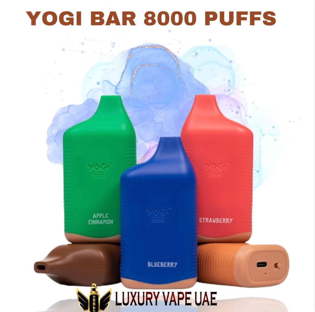BUY YOGI BAR 8000 PUFFS DISPOSABLE VAPE IN DUBAI