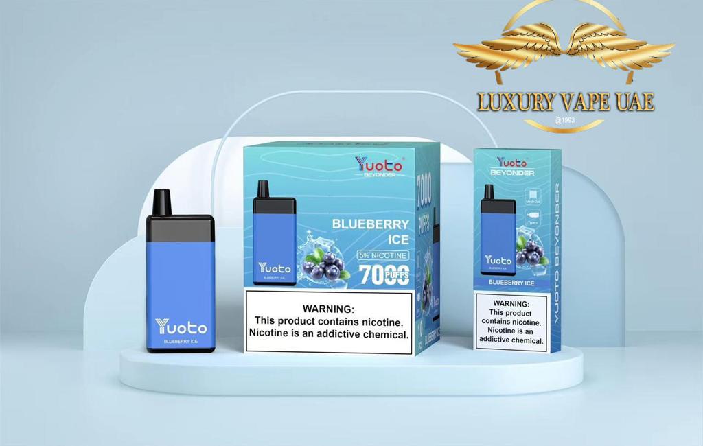 BUY YUOTO BEYONDER 7000 PUFFS DISPOSABLE VAPE IN DUBAI