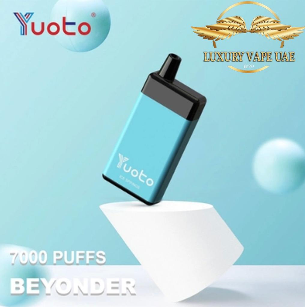 BUY YUOTO BEYONDER 7000 PUFFS DISPOSABLE VAPE IN DUBAI