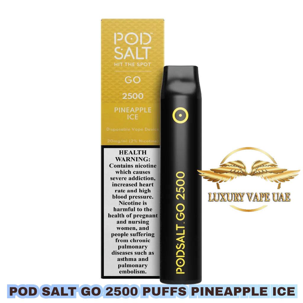 BUY POD SALT GO PINEAPPLE ICE 2500 PUFFS IN DUBAI