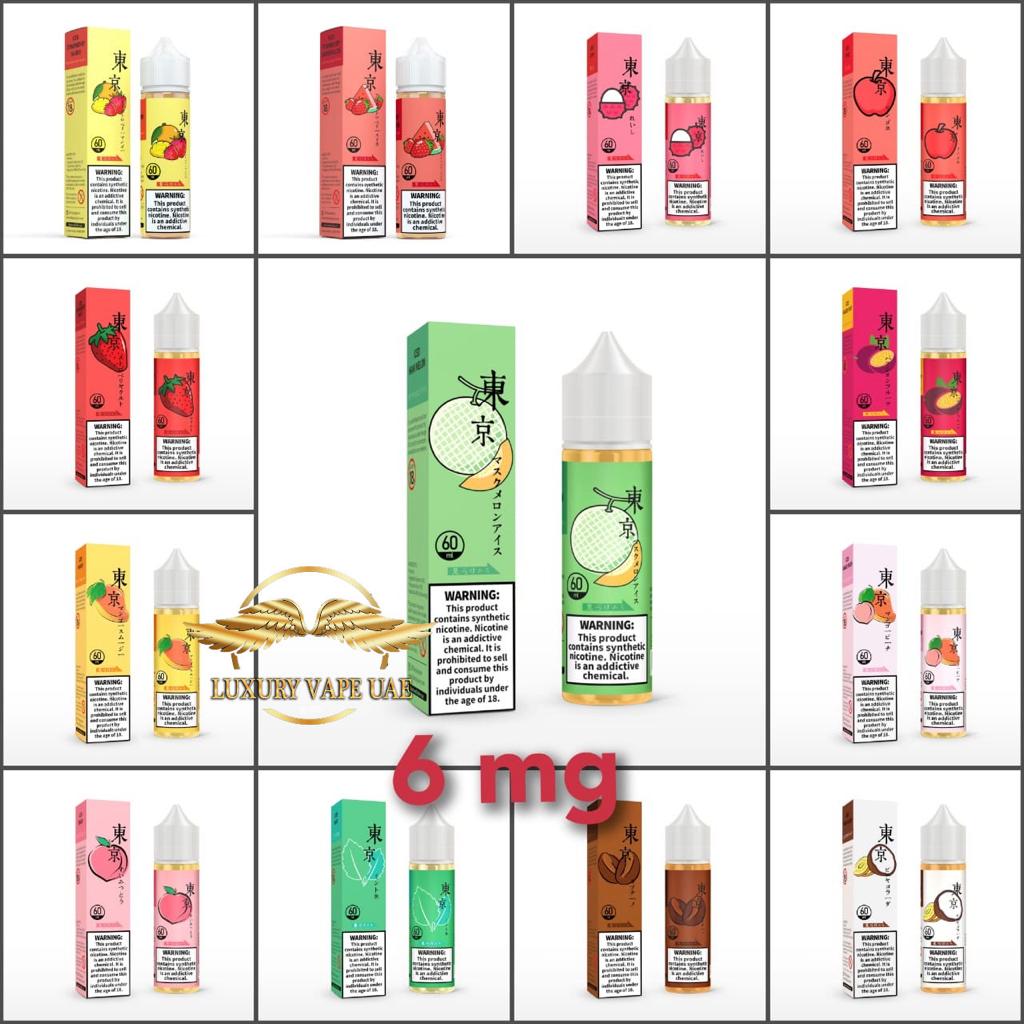 BUY TOKYO 60ML 3MG/6MG E-JUICE IN DUBAI UAE