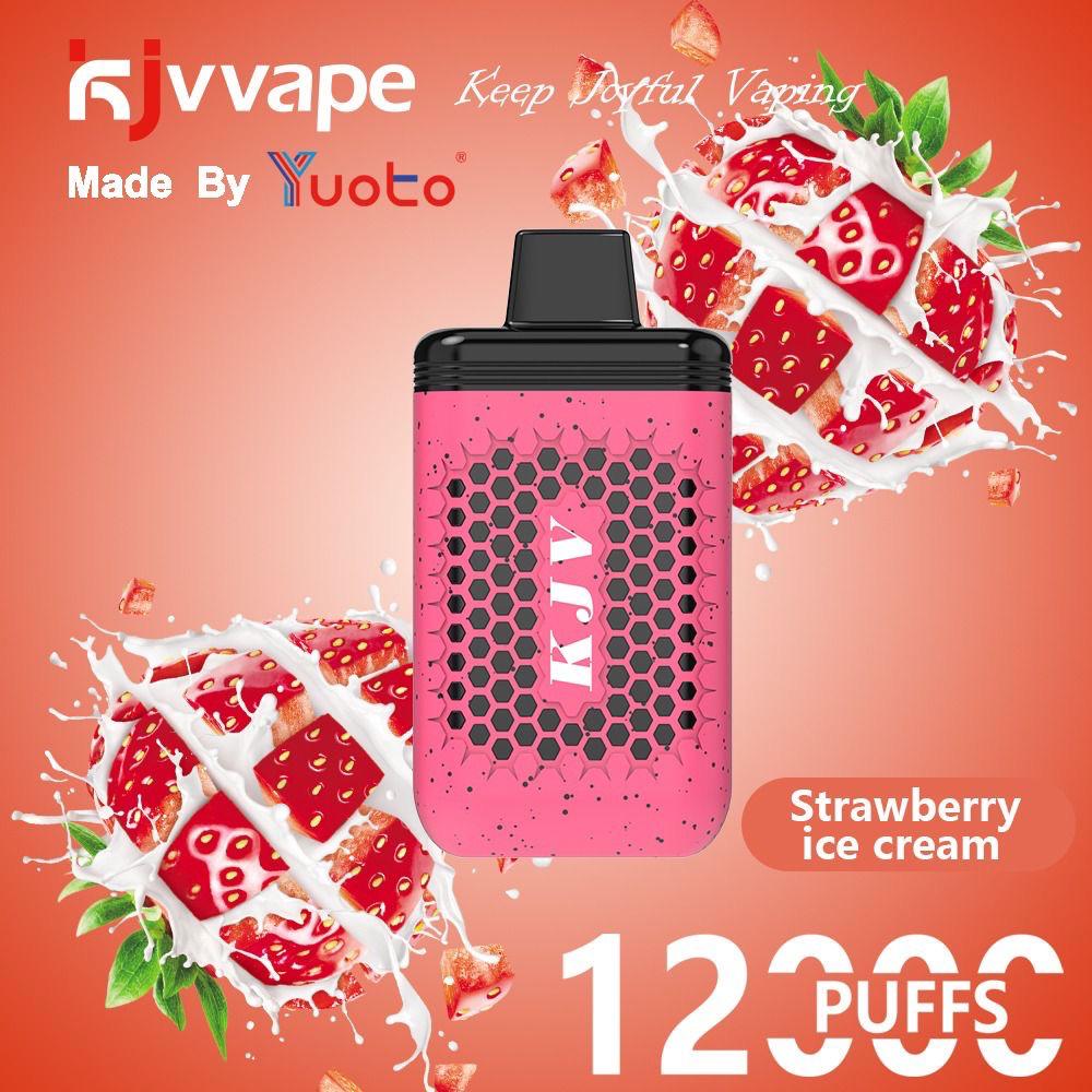 NEW YUOTO KJV 12000 PUFFS 50MG DISPOSABLE VAPE