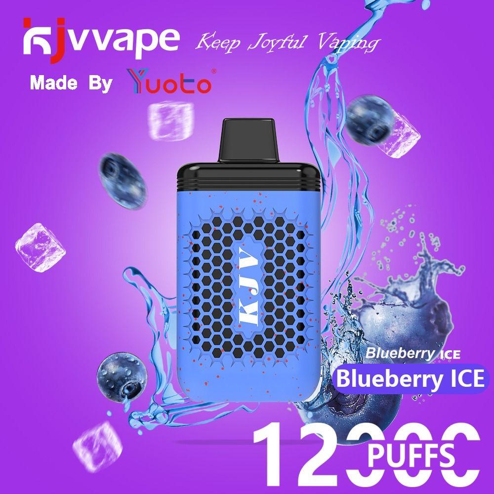 NEW YUOTO KJV 12000 PUFFS 50MG DISPOSABLE VAPE