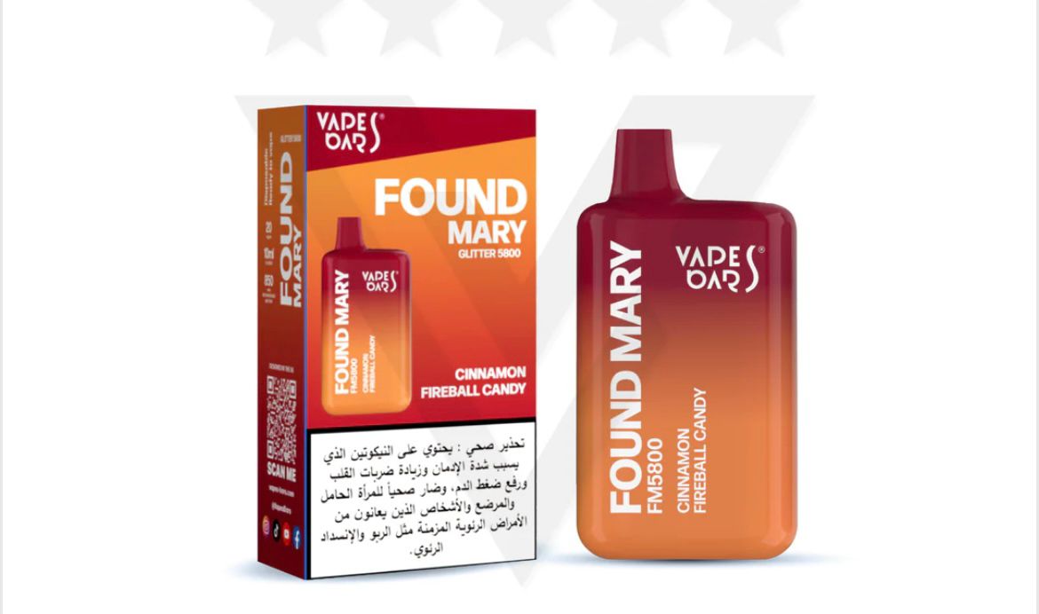 Vapes Bar Found Mary 5800 Puffs Dubai