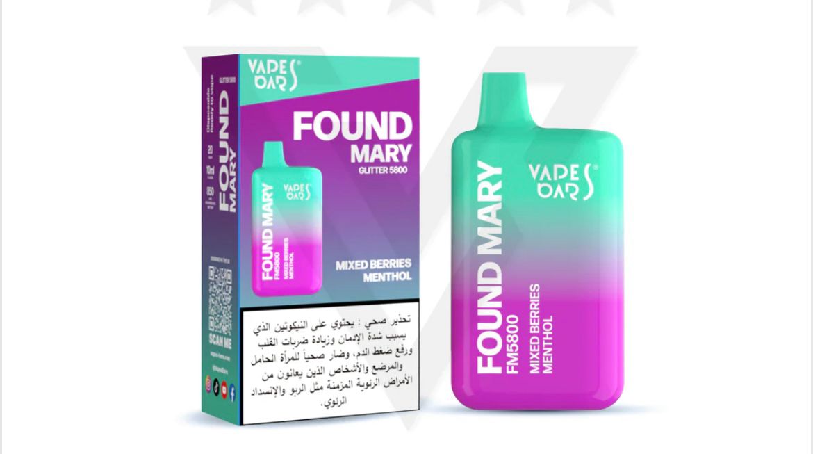 Vapes Bar Found Mary 5800 Puffs Dubai