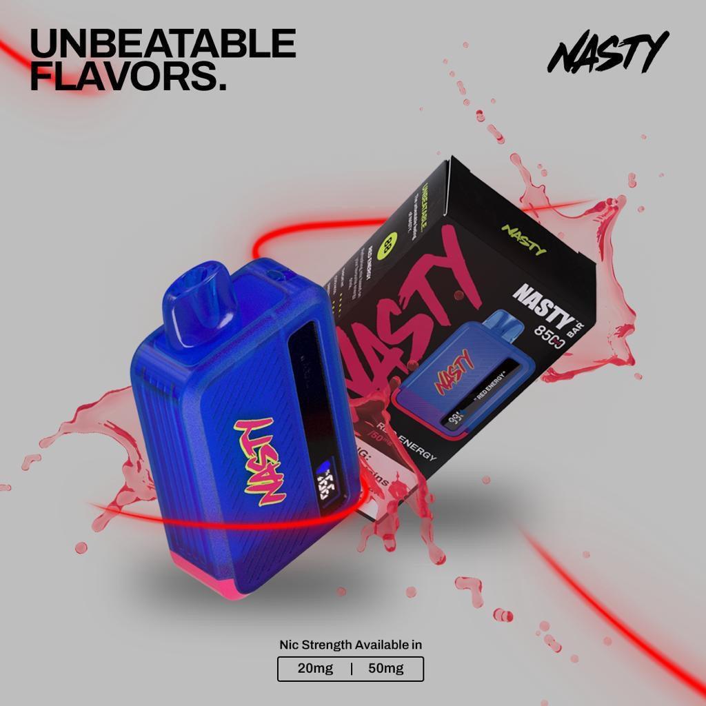 BUY NASTY BAR 8500 PUFFS 50MG DUBAI UAE