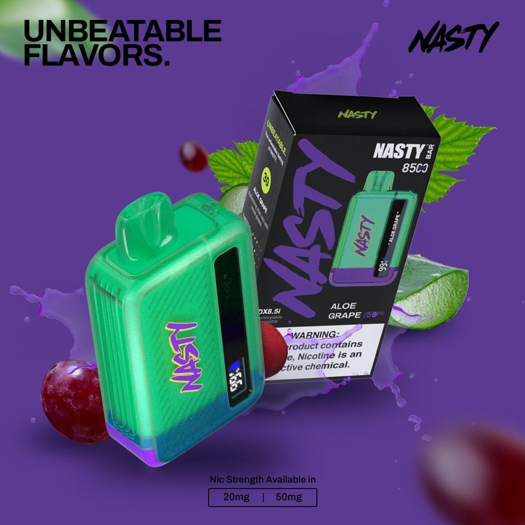 BUY NASTY BAR 8500 PUFFS 50MG DUBAI UAE