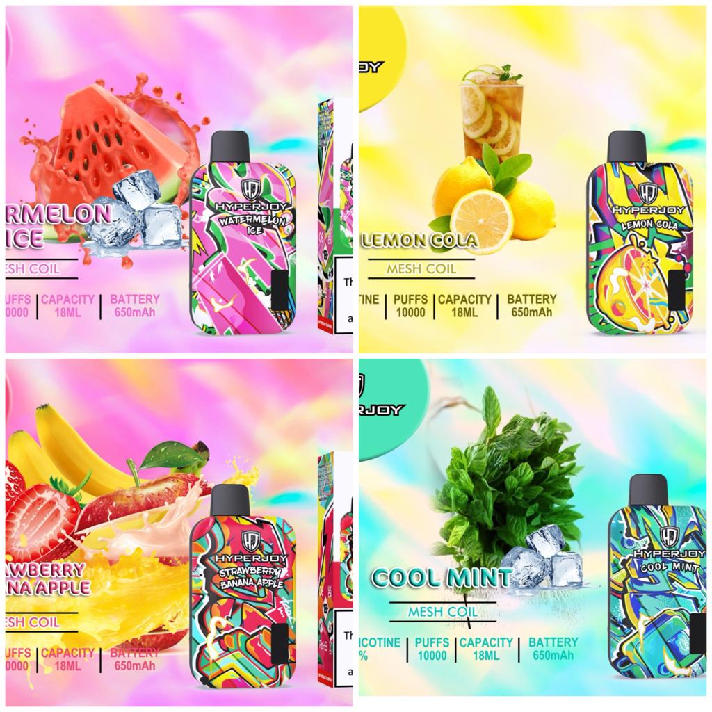 HYPERJOY 10000 PUFFS DISPOSABLE VAPE UAE