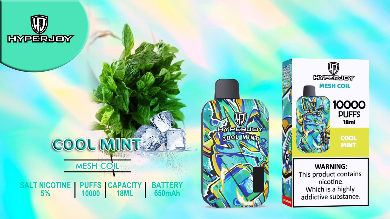 HYPERJOY 10000 PUFFS DISPOSABLE VAPE UAE