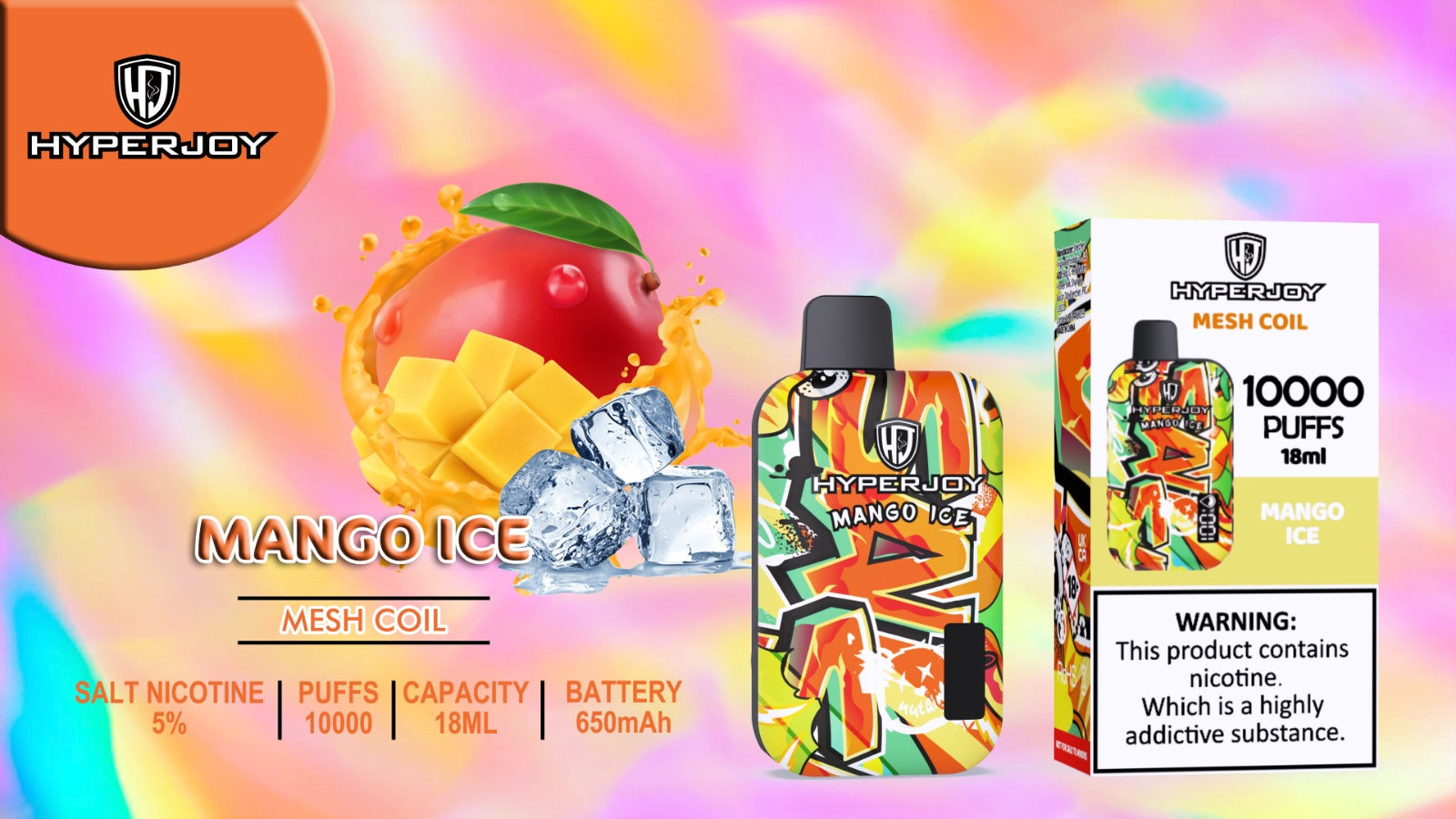 HYPERJOY 10000 PUFFS DISPOSABLE VAPE UAE