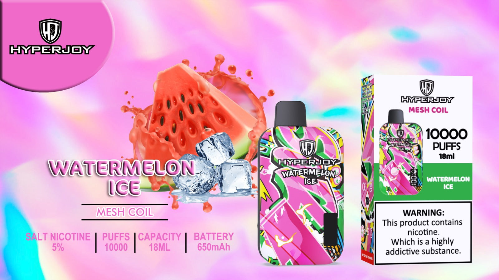 HYPERJOY 10000 PUFFS DISPOSABLE VAPE UAE