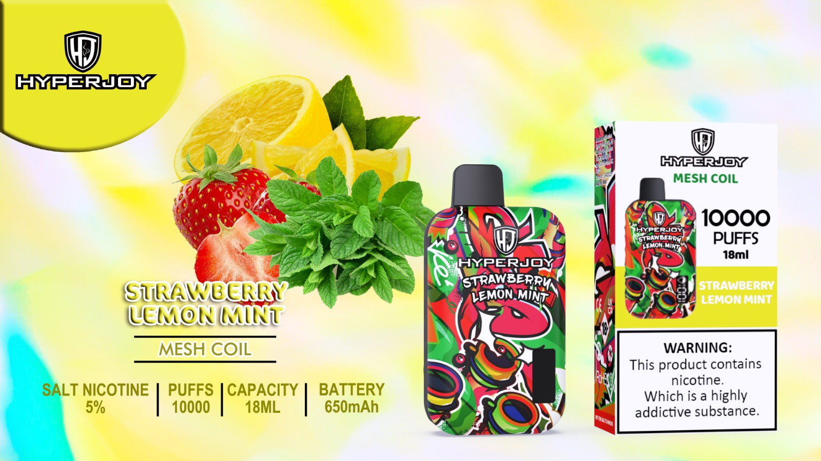 HYPERJOY 10000 PUFFS DISPOSABLE VAPE UAE