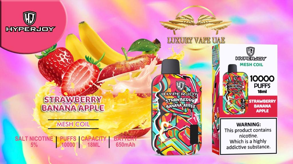 HYPERJOY 10000 PUFFS DISPOSABLE VAPE UAE
