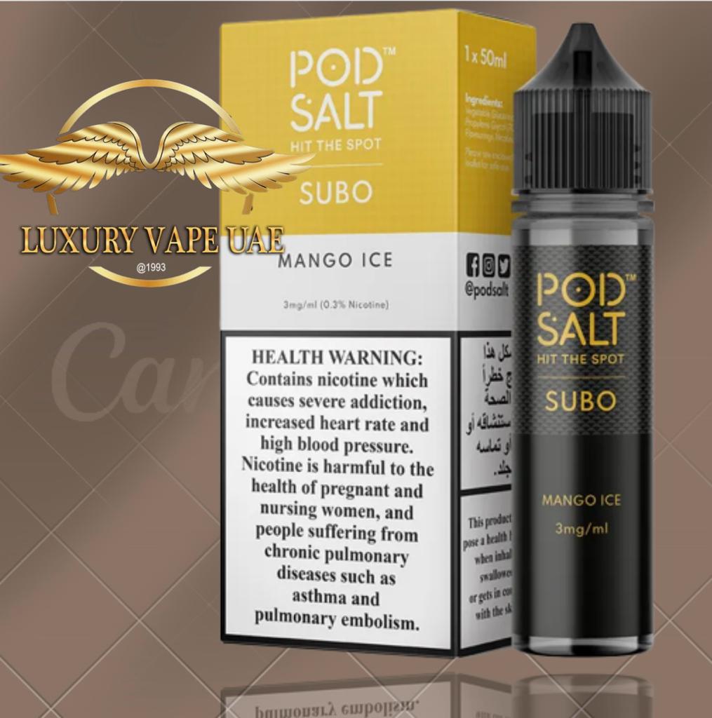 Pod Salt Subo All Series 3mg E-Juice 50ml