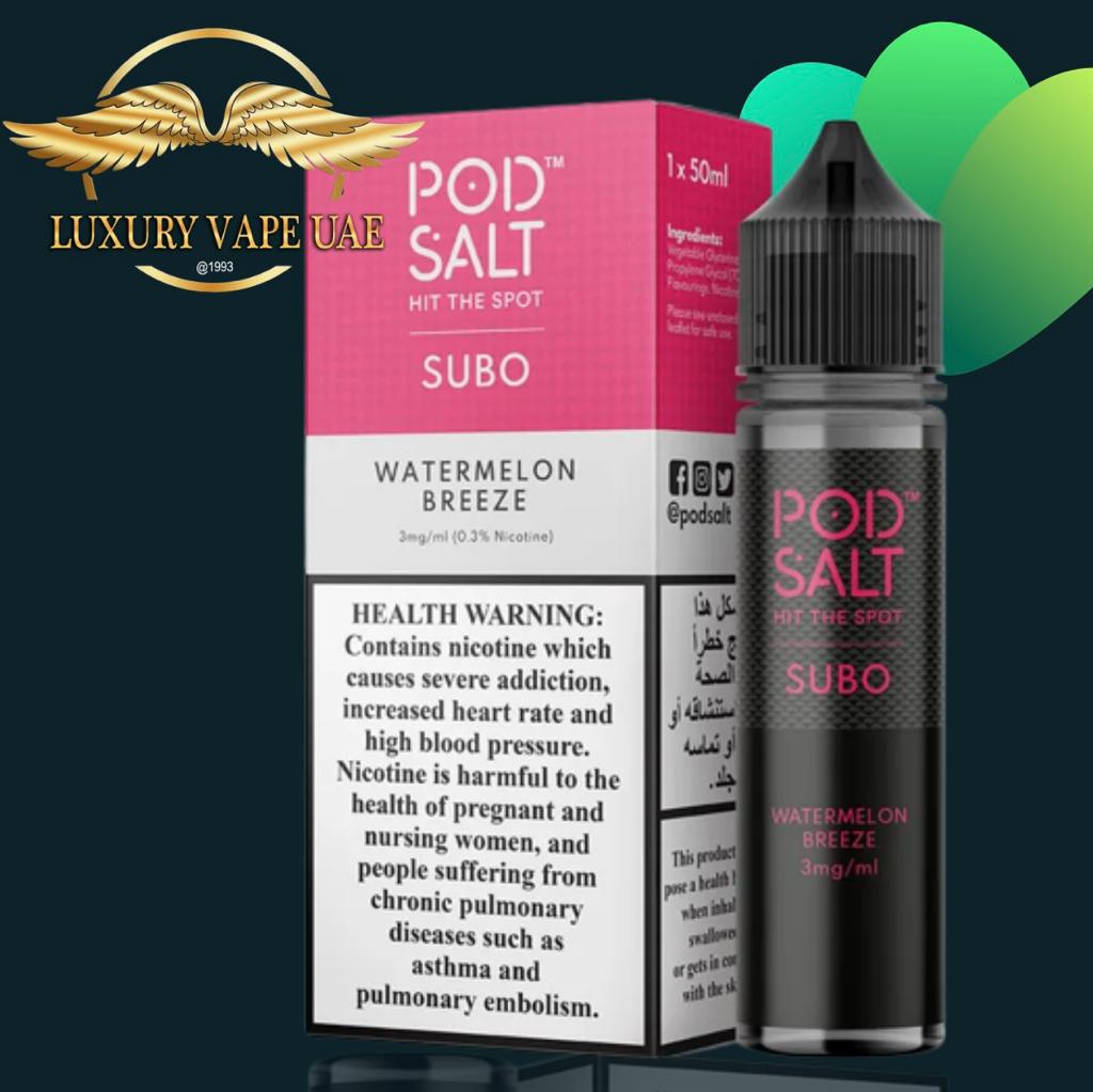 Pod Salt Subo All Series 3mg E-Juice 50ml