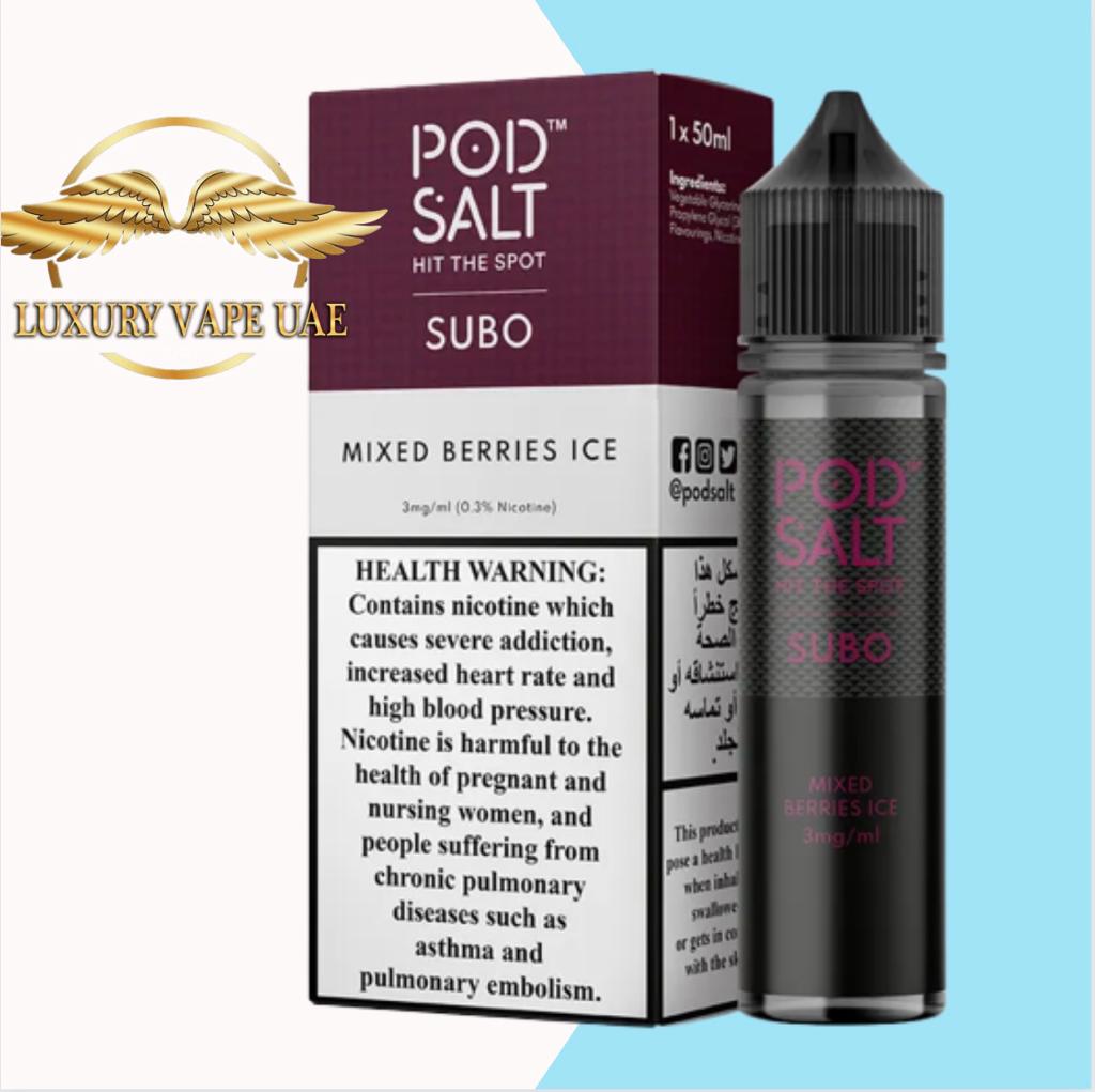 Pod Salt Subo All Series 3mg E-Juice 50ml