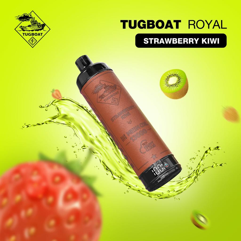 Buy Tugboat Royal 13000 Puffs 5% Nic Disposable Vape