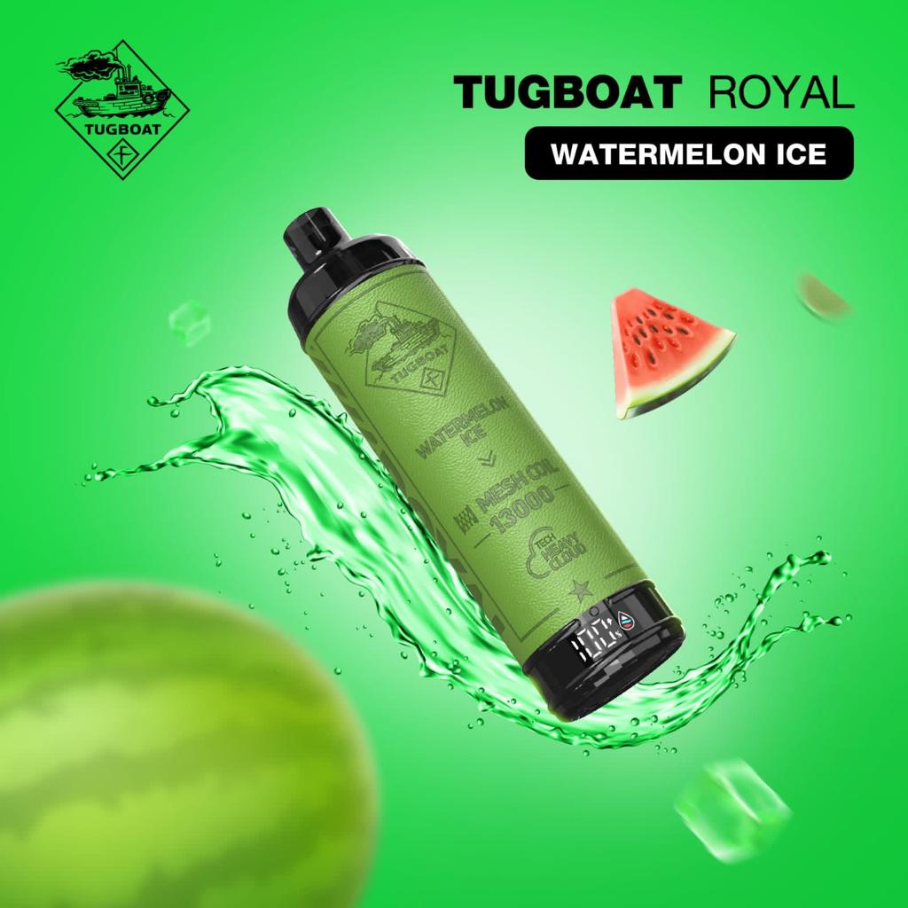 Buy Tugboat Royal 13000 Puffs 5% Nic Disposable Vape