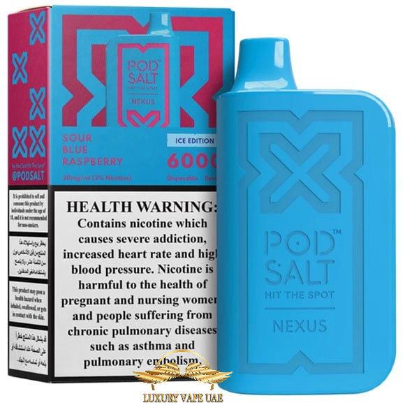 New POD SALT NEXUS 6000 Puffs With Ice Edition|Dubai