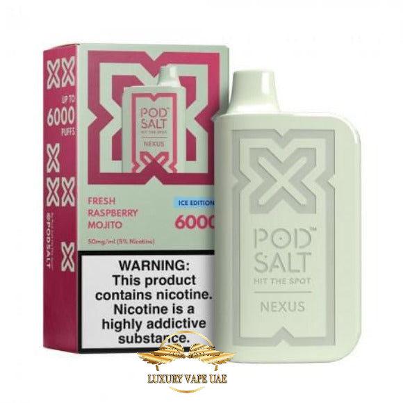 New POD SALT NEXUS 6000 Puffs With Ice Edition|Dubai