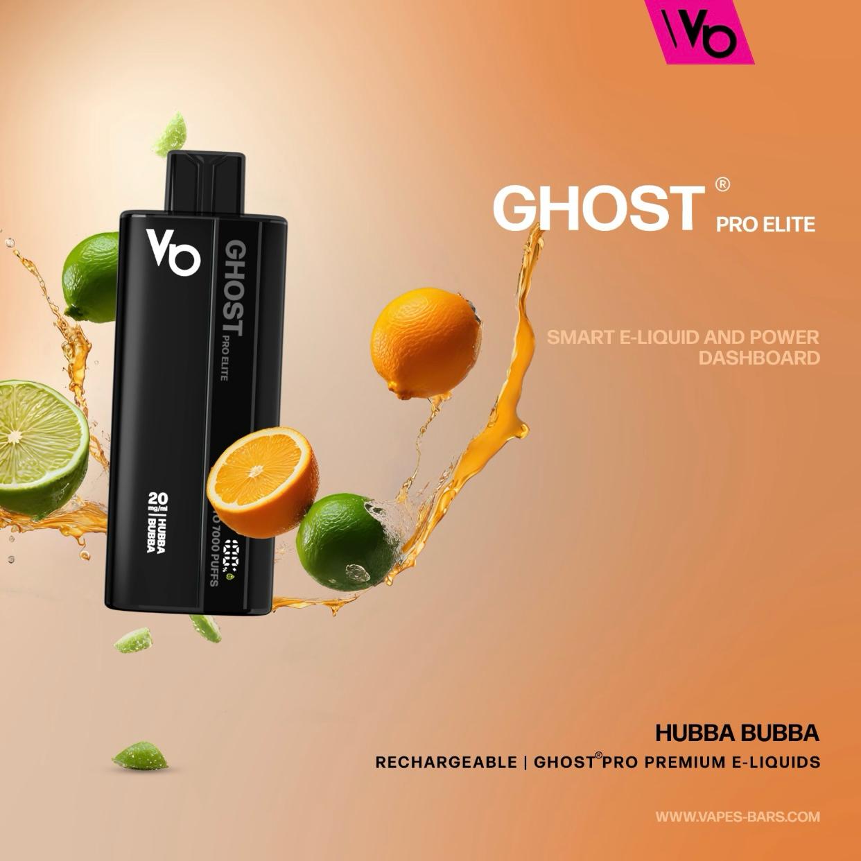 New Ghost Pro Elite 7000 Puffs by Vapes Bars In Uae